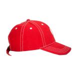 Buy cheap Fashionable Customize Red Metal shoes buckle patch Logo baseball sports Hats Caps from wholesalers