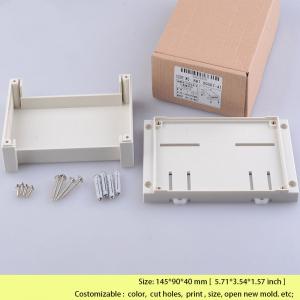 Buy cheap PLC Din Rail Enclosure For Electronic Diy Switch Box Cable Junction Box 145*90*40 Mm product
