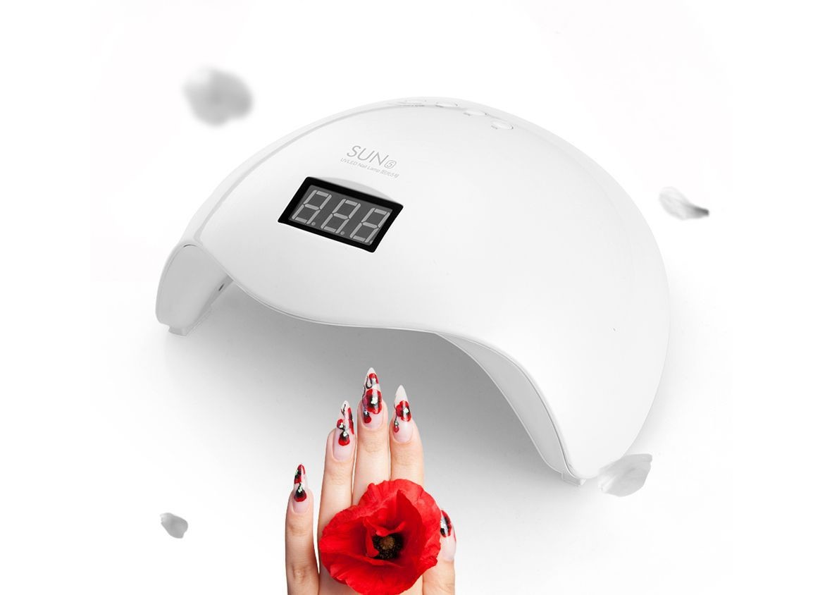 Buy cheap White Light 24W Electric  Gel Nail Lamp SUN5 Professional Air Led Nail Dryer product
