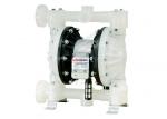 Buy cheap 1 Inlet / Outlet Air Operated Diaphragm Pump With Nitrile Elastomer PTFE Ball Valve from wholesalers