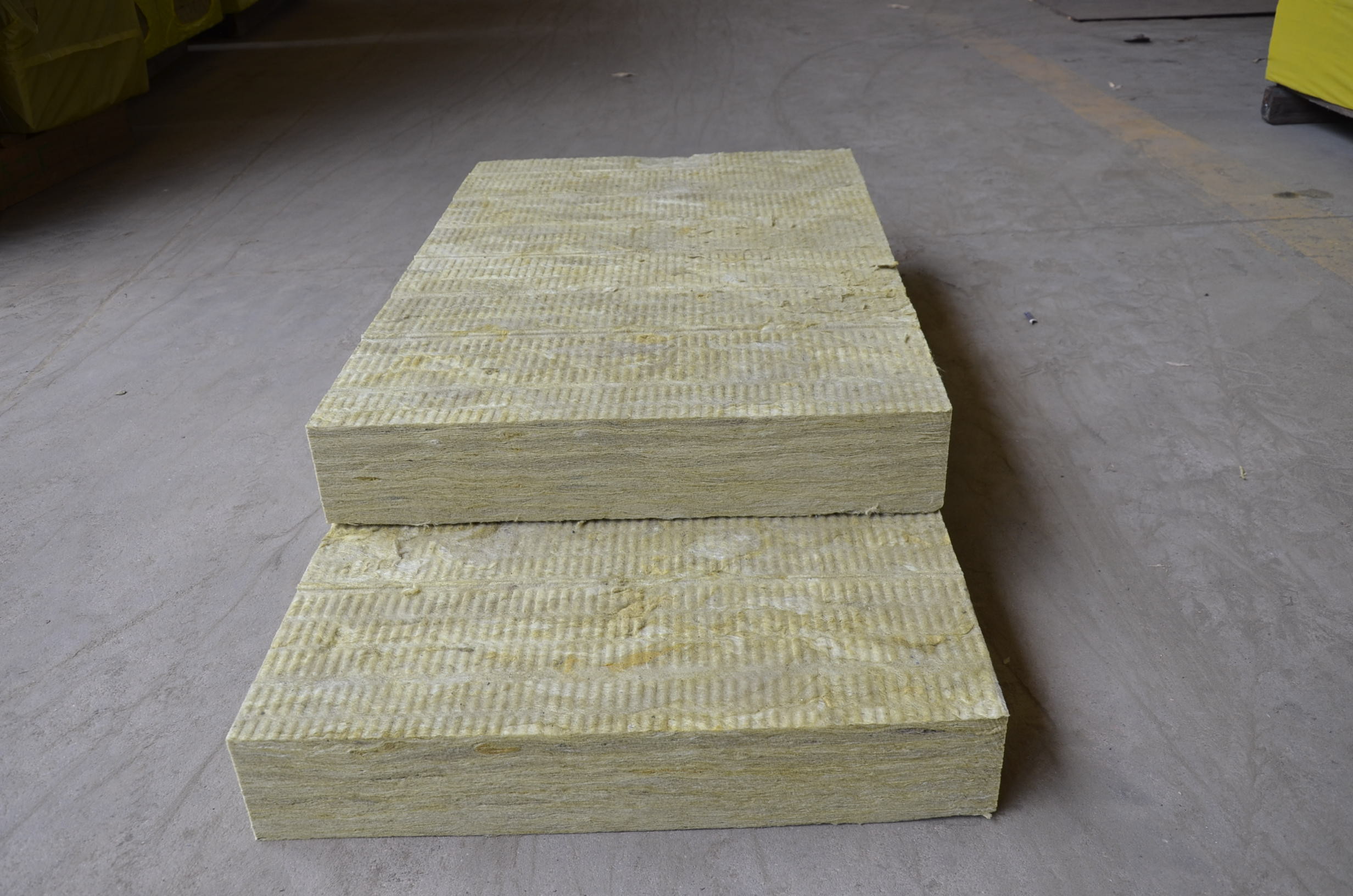 Buy cheap Acoustic Rockwool Insulation Board For Walls , Rigid Rock Wool Roof Insulation product