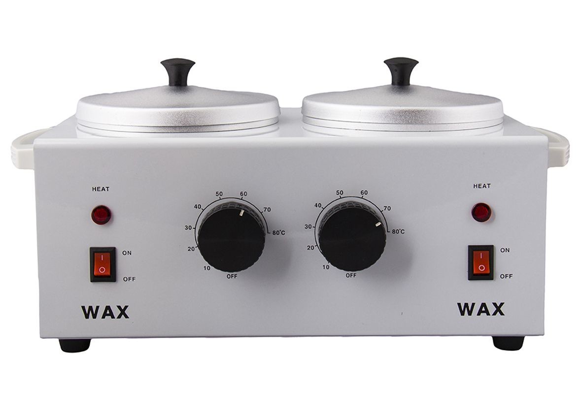 Buy cheap Double Pot Professional Wax Heater Silver Color Metal , Depilatory Paraffin Salon Wax Warmer product