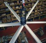 Buy cheap 7m diameter 24foot Large Industrial Ceiling Fan , Air Port Cooling Ceiling Exhaust Fan from wholesalers