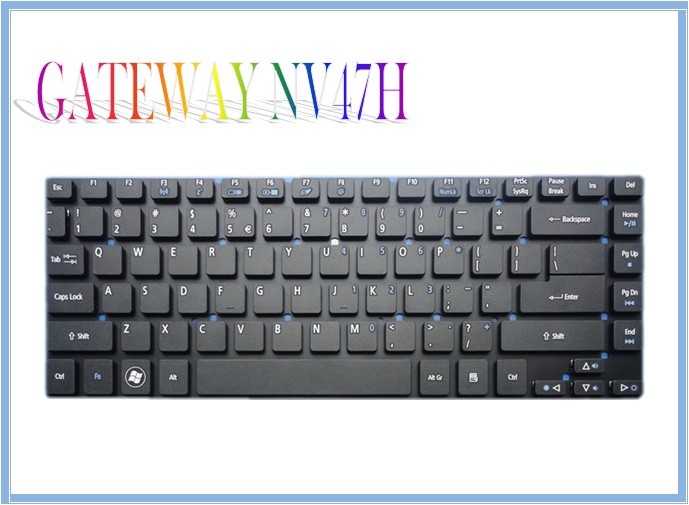 Buy cheap Notebooks Replace Keyboards Black color Russian Keyboard For GATEWAY NV47H Black RU Layout from wholesalers