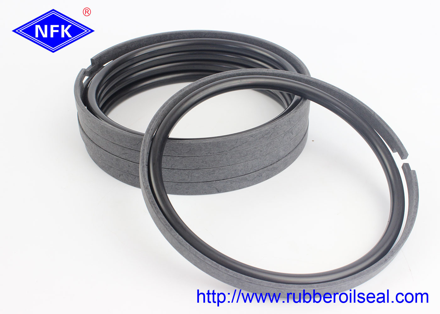 Buy cheap Bronze PTFE Hydraulic Piston Rings 30-90 Shore Hardness For  Excavator from wholesalers