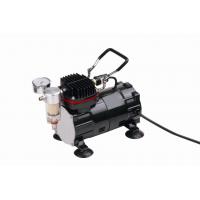 Buy cheap Black / Silver Mini Air Compressor 1/5 HP Power 255X135X170mm TC-801 product