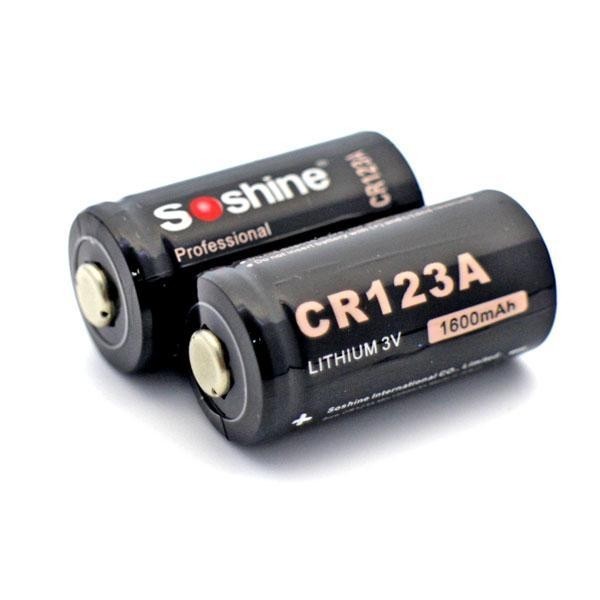 Buy cheap Soshine CR123A 3.0V Primary Lithium Battery from wholesalers
