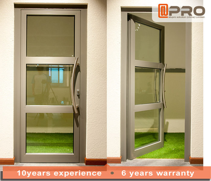 Buy cheap Single Pane Internal Aluminium Glass Doors For Residential House Color Optional product