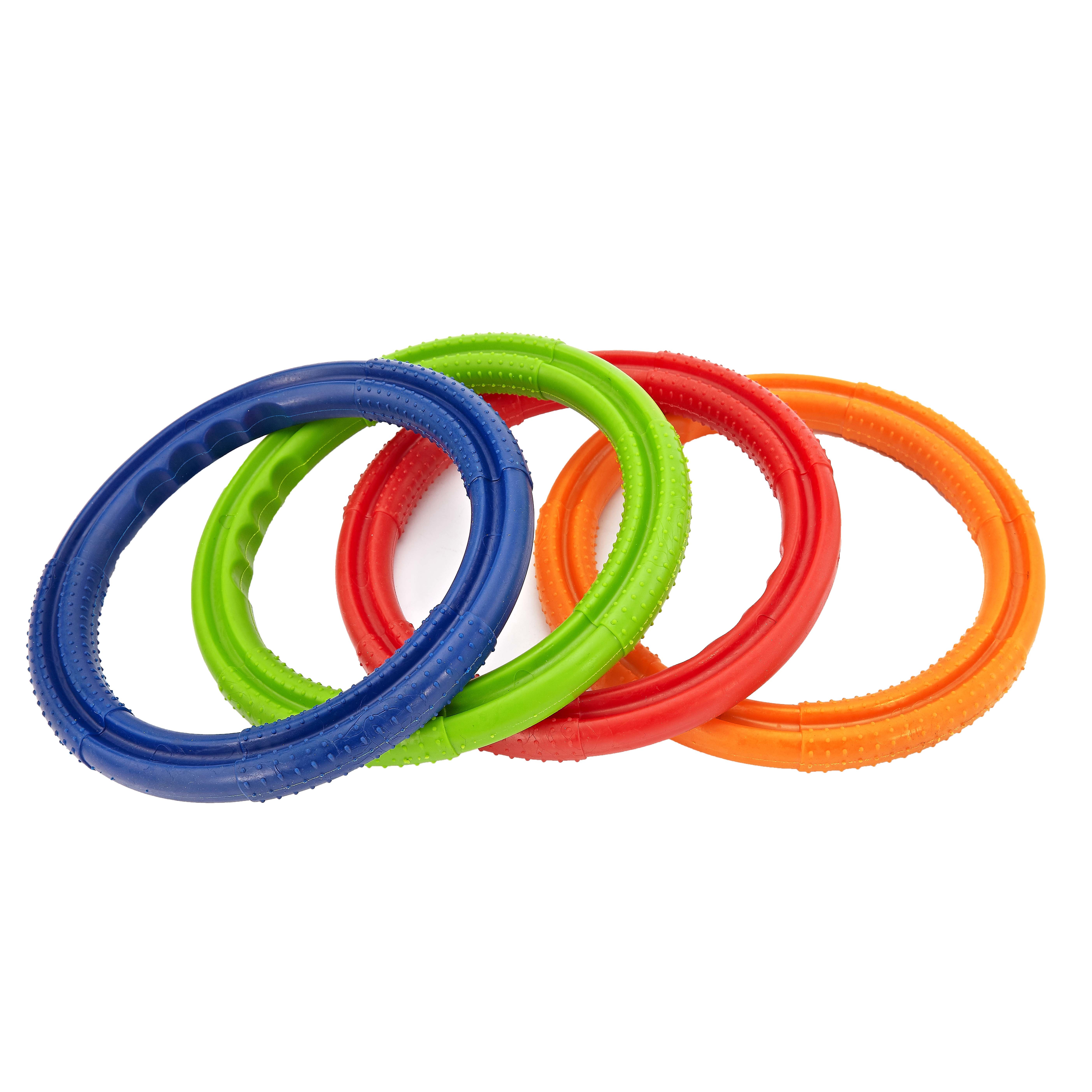 Buy cheap Eco - Friendly Dog Chew Toys , Portable Puller Rings For Dogs TPE Material from wholesalers