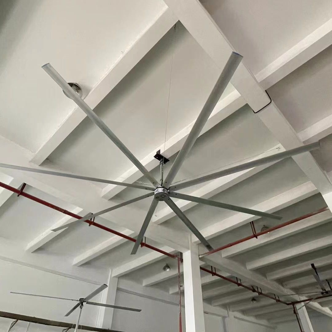 Buy cheap Aluminum Alloy 24ft Industrial Ceiling Fan 2KW For Ventilation Cooling from wholesalers