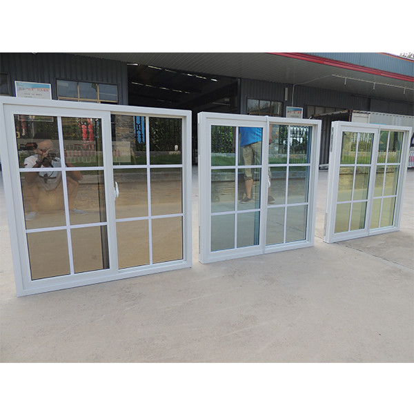 Buy cheap Stained Glass UPVC Sliding Window And Door With Plastic Grill from wholesalers