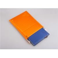 Buy cheap Orange Metallic Padded Envelopes Custom Bubble Mailers 35x330mm #H Eco Friendly product