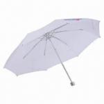 Buy cheap 3-fold Aluminum Umbrella with Plastic Handle from wholesalers