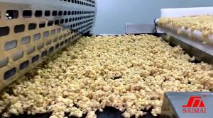 Buy cheap Continuous 1000 Kg/H 220V Potato Chip Granola Production Line product