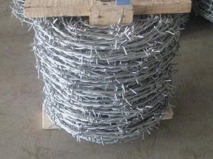 Buy cheap galvanized barbed wire product
