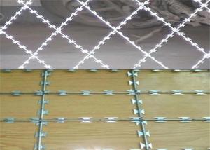 Buy cheap BTO -22 Razor Barbed Wire With Post For Wire Mesh Fencing product