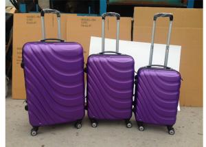 Buy cheap 4 Airplane Wheel  Carry On ABS Trolley Luggage 3 Piece Set With Expandable Zippers product