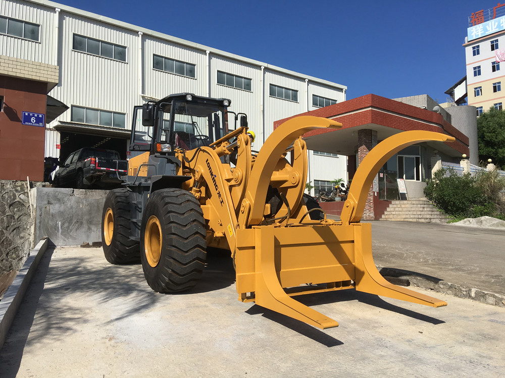 Buy cheap LONKING LG850N wheel Loader 5 ton front end loader with log grab product