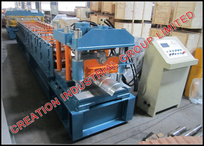 Buy cheap Steel and Aluminum Roof Ridge Cap Making Machine with High Working Speed from wholesalers