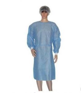 Buy cheap Plus Size Ppe Surgical Dental Isolation Gown With Wrist Cuff product