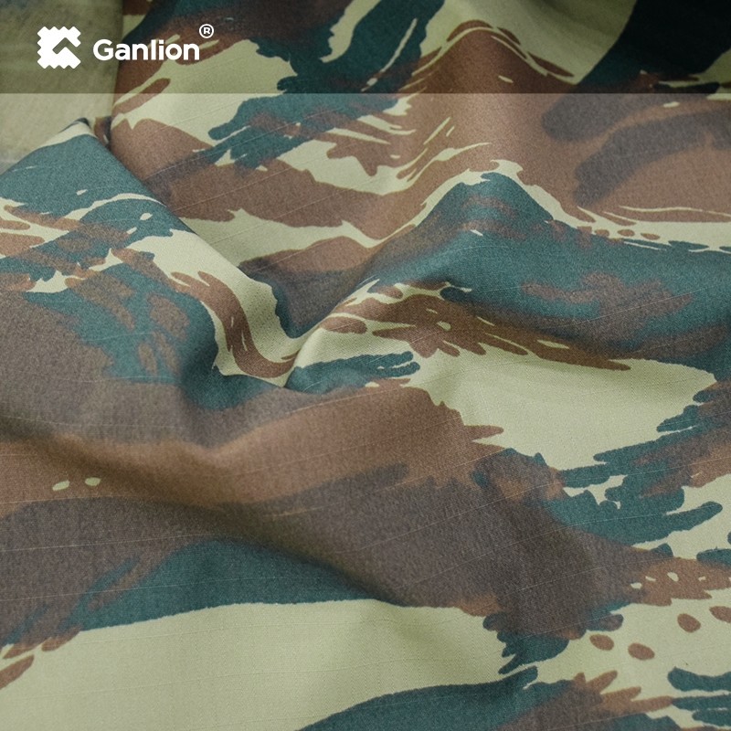 Buy cheap Polyester Cotton 230GSM Anti Infrared Camouflage Military Fabric Ripstop2*2 from wholesalers