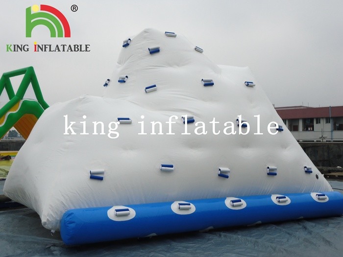Buy cheap Backyard White Inflatable Water Iceberg / Durable PVC Custom Logo Printed Water Toy from wholesalers