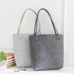Buy cheap Free Sample Lowest MOQ High Quality Big Tote Bag Shopping Felt Handbags. size is from wholesalers