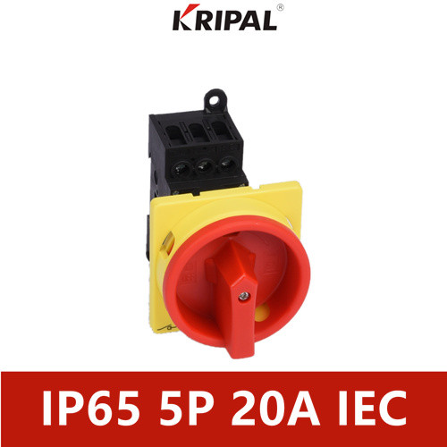 Buy cheap 5 Pole 230-440V IP65 Electrical Isolator Switch For Power Plant from wholesalers