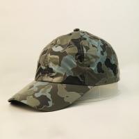 Buy cheap Male 5 Panel Baseball Cap Cotton Adjustable Low Profile Camouflage Unconstructed product