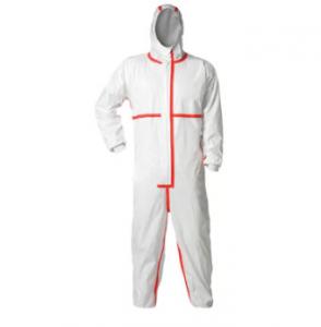 Buy cheap Liquid Proof Disposable Protective Clothing , Unisex Disposable Isolation Gowns product