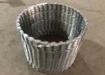 Buy cheap 60cm Helical Barbed Galvanized Steel BTO 22 Razor Wire from wholesalers