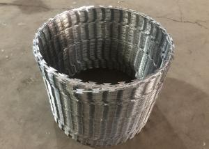 Buy cheap 60cm Helical Barbed Galvanized Steel BTO 22 Razor Wire product