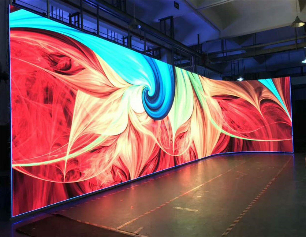 Buy cheap Curved Indoor LED Advertising Screens , Large 55 Inch Seamless LED Wall from wholesalers