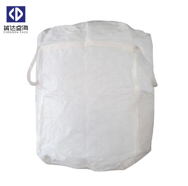 Buy cheap Breathable Jumbo Bulk Bags 1000KG Loading Weight White Color With Cross Corner product