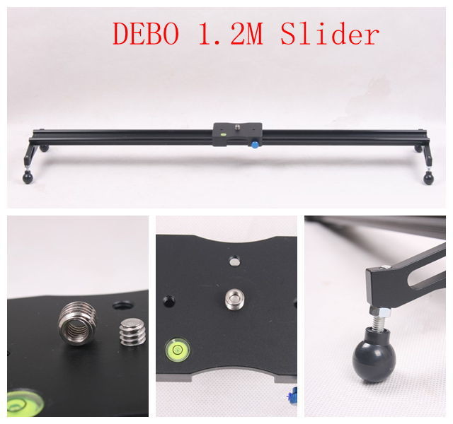 Buy cheap Cheapest DEBO 1.2M Camera Track Slider Glider Dolly Video Stabilization System from wholesalers