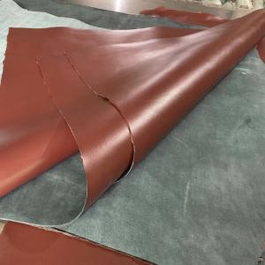 Buy cheap Bovine Split Finished Artificial Leather Fabric For Shoes Bags Belts Garments product