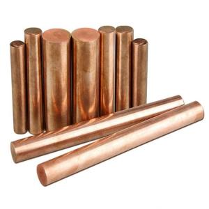 Buy cheap 99.99% Pure Round Copper Bar Rod C12200 C18980 C15715 Edge Closing product