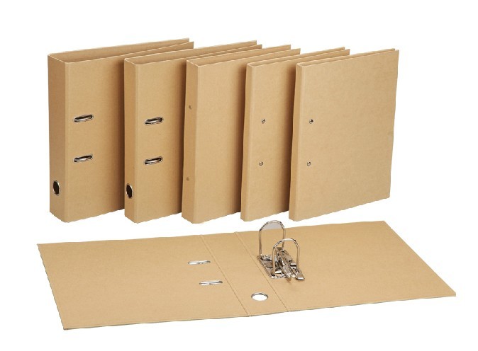 Buy cheap Recycled Kraft Lever Arch File Folder / Paper File Folder from wholesalers