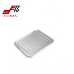 Buy cheap Airline Aluminium Foil Container Lid Rectangle FDA Approval from wholesalers