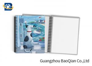 Buy cheap Durable Custom Printed Notebooks , A4/A5/A6 3D Lenticular Cover CMYK Offset Printing product