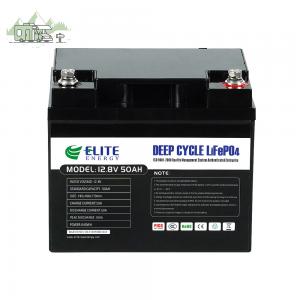 Buy cheap 12V 50Ah Lithium Ion Battery Pack New Energy Solar liFePO4 with BMS product