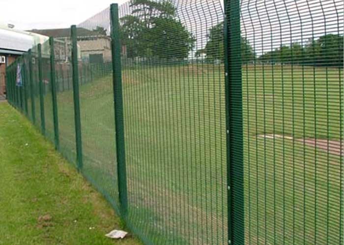 Buy cheap OHSAS Steel Safety Fence 4.5mm PVC Coated Wire Fence For Jail from wholesalers