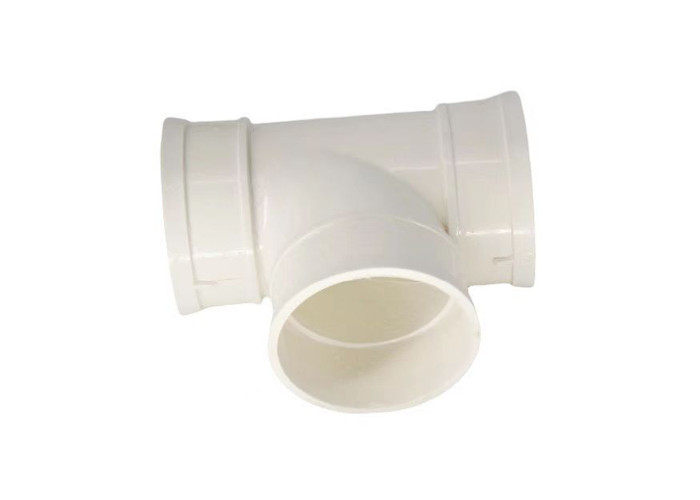 Buy cheap 40 Pvc Pressure Pipe Fittings Tee Polyvinyl Chloride For Drainage from wholesalers