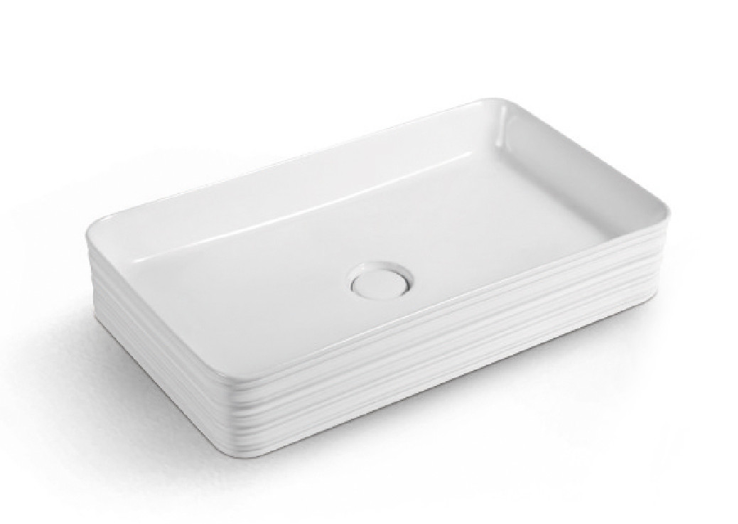 Buy cheap Deck Mounted Above Counter Ceramic Bathroom Sink Basin from wholesalers