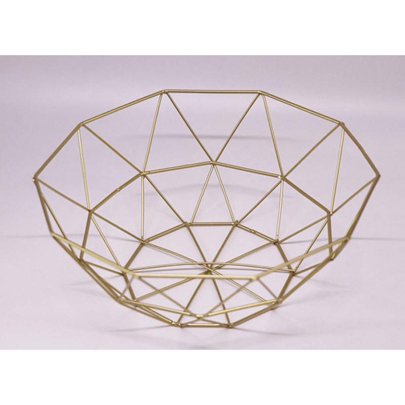 Buy cheap Furnishing ODM Metal Wire Fruit Basket 1pc/Opp Bag from wholesalers