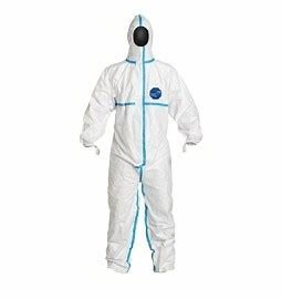 Buy cheap Acid Proof Level A Chemical Ppe White Insulation Protection Suit product