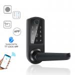 Buy cheap FCC Wifi Code Door Lock 70mm Fingerprint Keypad Door Lock from wholesalers