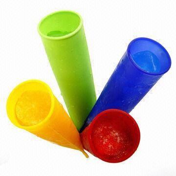 Buy cheap 4-piece Silicone Ice Pop Maker Set, Available in Four Cors from wholesalers