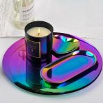 Buy cheap ± 0.01mm Tolerance Home Decoration Candle Tools Multicolor Gold Silver Color Metal Plate from wholesalers