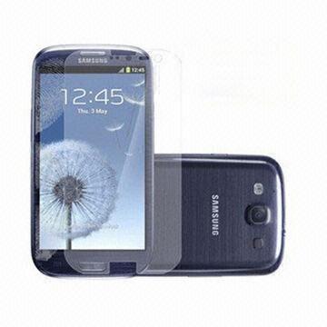 Buy cheap PET Films, High Quality, Anti-scratch Clear Screen Protector for Samsung S3 product